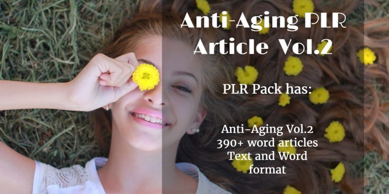 Anti-Aging-PLR-Article-Vol.2